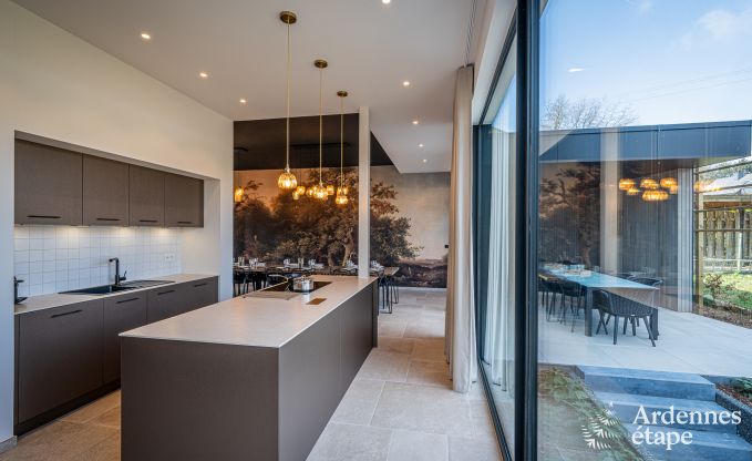 Moderne Ferienwohnung in Paliseul fr 14 Personen mit Schwimmbad, Spielzimmer und Nhe zum Bcherdorf Redu in den Ardennen