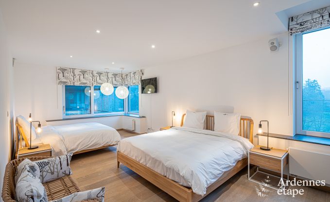 Luxusvilla Paliseul 18 Pers. Ardennen Schwimmbad Wellness Behinderten gerecht
