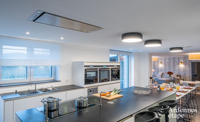 Luxusvilla Paliseul 18 Pers. Ardennen Schwimmbad Wellness Behinderten gerecht