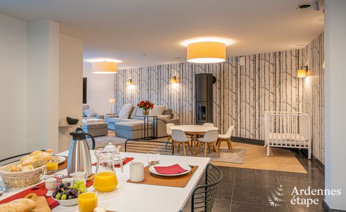 Luxusvilla Paliseul 18 Pers. Ardennen Schwimmbad Wellness Behinderten gerecht
