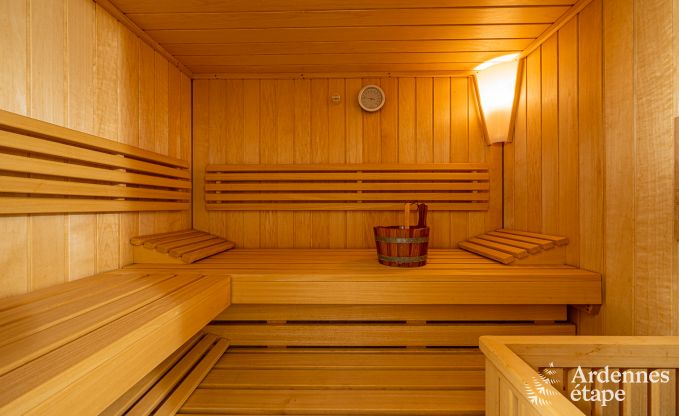 Luxusvilla Paliseul 18 Pers. Ardennen Schwimmbad Wellness Behinderten gerecht