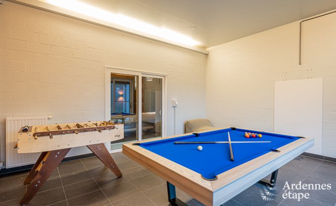 Luxusvilla Paliseul 18 Pers. Ardennen Schwimmbad Wellness Behinderten gerecht