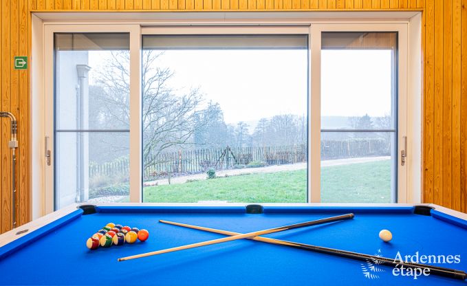 Luxusvilla Paliseul 18 Pers. Ardennen Schwimmbad Wellness Behinderten gerecht