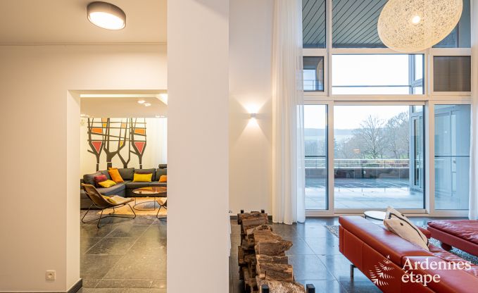 Luxusvilla Paliseul 18 Pers. Ardennen Schwimmbad Wellness Behinderten gerecht