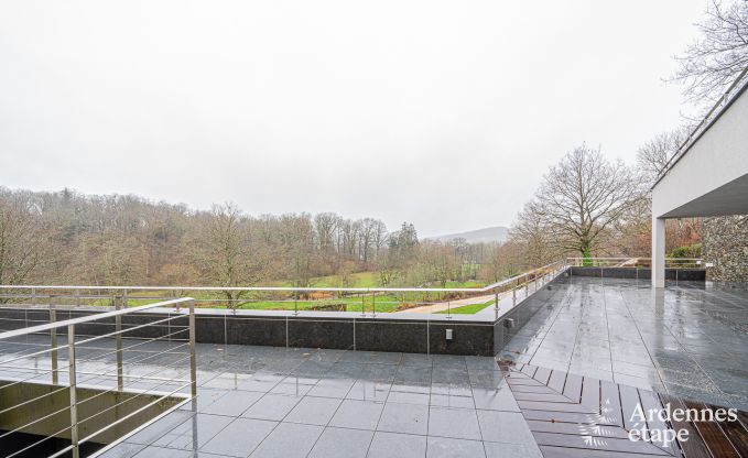 Luxusvilla Paliseul 18 Pers. Ardennen Schwimmbad Wellness Behinderten gerecht