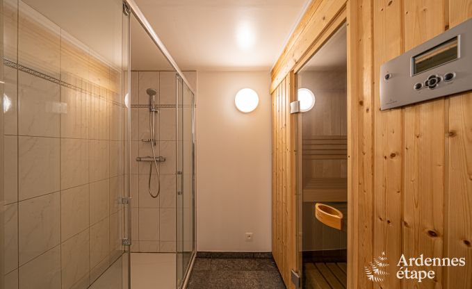 Luxusvilla Paliseul 18 Pers. Ardennen Schwimmbad Wellness Behinderten gerecht