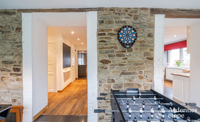 Charmante Ferienvermietung f�r 8 Personen in Paliseul: Ferienhaus mit Freizeiteinrichtungen im Herzen der Ardennen