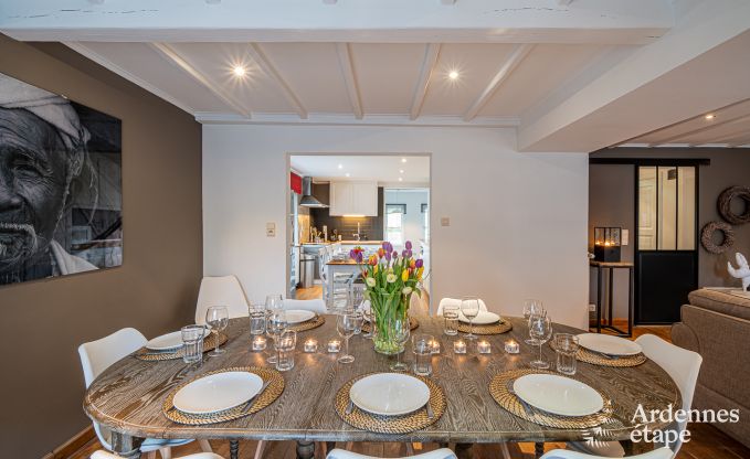 Charmante Ferienvermietung f�r 8 Personen in Paliseul: Ferienhaus mit Freizeiteinrichtungen im Herzen der Ardennen