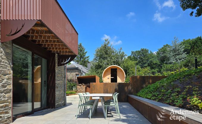 Ferienhaus fr 9 Personen mit Sauna und Garten im charmanten Our, Paliseul