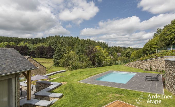 Ferienhaus Paliseul 12 Pers. Ardennen Schwimmbad Wellness