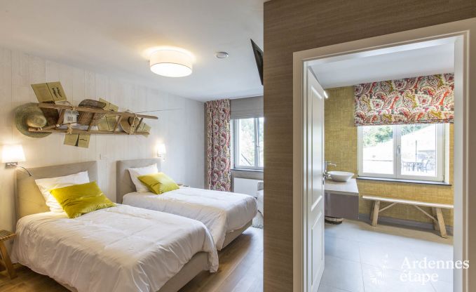 Ferienhaus Paliseul 12 Pers. Ardennen Schwimmbad Wellness