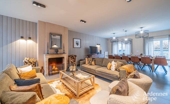 Ferienhaus Paliseul 12 Pers. Ardennen Schwimmbad Wellness