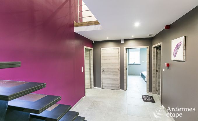 Ferienhaus Paliseul 14 Pers. Ardennen Schwimmbad Wellness Behinderten gerecht