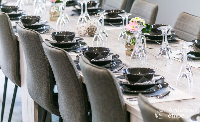 Ferienhaus Paliseul 14 Pers. Ardennen Schwimmbad Wellness Behinderten gerecht