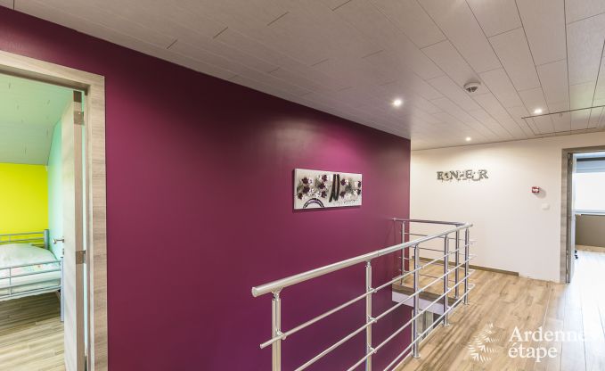 Ferienhaus Paliseul 14 Pers. Ardennen Schwimmbad Wellness Behinderten gerecht