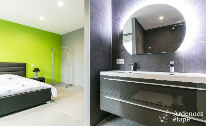 Ferienhaus Paliseul 14 Pers. Ardennen Schwimmbad Wellness Behinderten gerecht