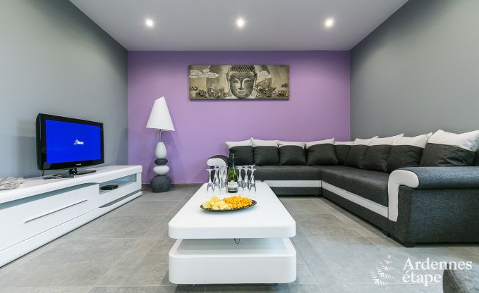 Ferienhaus Paliseul 14 Pers. Ardennen Schwimmbad Wellness Behinderten gerecht