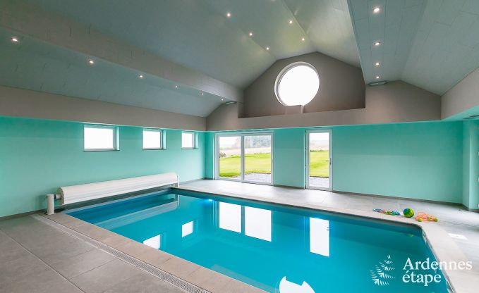 Ferienhaus Paliseul 14 Pers. Ardennen Schwimmbad Wellness Behinderten gerecht
