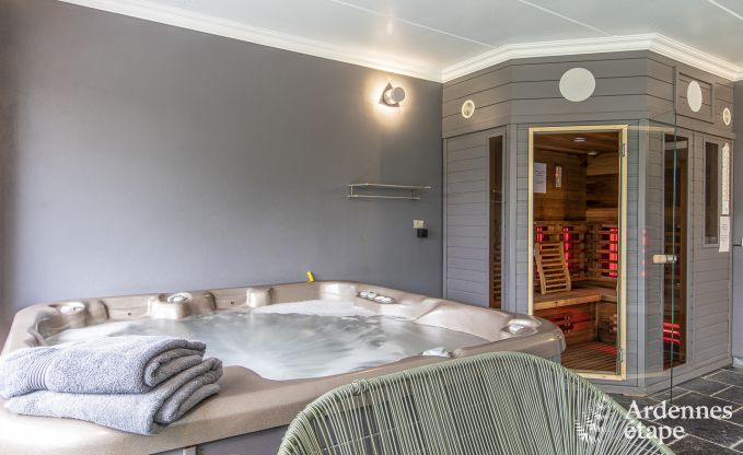 Luxusvilla Paliseul 8/12 Pers. Ardennen Schwimmbad Wellness