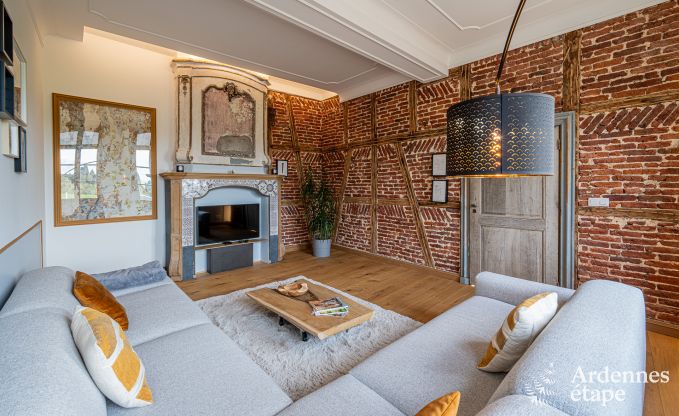 Romantisches Herrenhaus mit Sauna und Whirlpool fr 2 Personen in Petit-Rechain, Ardennen