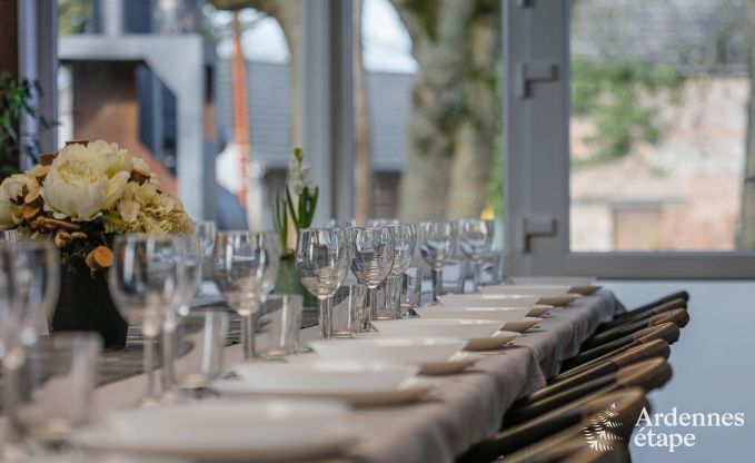 Luxusvilla Philippeville 18 Pers. Ardennen Schwimmbad Behinderten gerecht