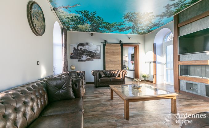 Luxusvilla Philippeville 18 Pers. Ardennen Schwimmbad Behinderten gerecht