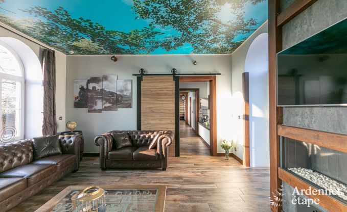 Luxusvilla Philippeville 18 Pers. Ardennen Schwimmbad Behinderten gerecht