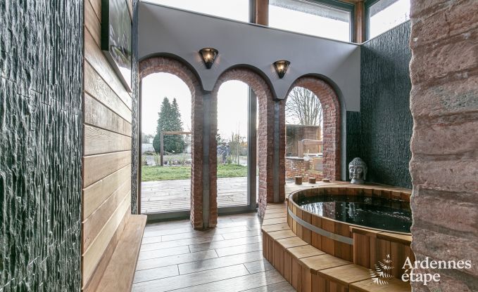 Luxusvilla Philippeville 18 Pers. Ardennen Schwimmbad Behinderten gerecht
