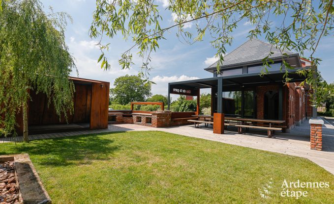 Luxusvilla Philippeville 18 Pers. Ardennen Schwimmbad Behinderten gerecht