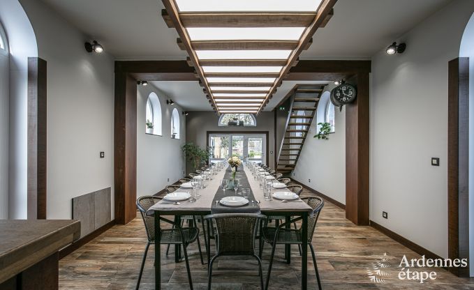 Luxusvilla Philippeville 18 Pers. Ardennen Schwimmbad Behinderten gerecht