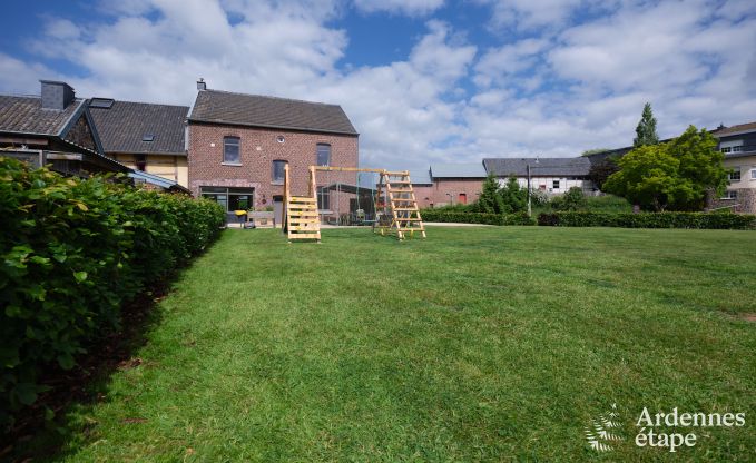 Ger�umiges Ferienhaus f�r 9 Personen in Gemmenich mit 5 Schlafzimmern und Sauna