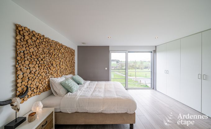 Luxusferienhaus in Plombires: Villa fr 6 Personen mit Jacuzzi, 3 Schlafzimmern und privatem Garten