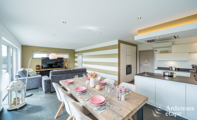 Luxusferienhaus in Plombires: Villa fr 6 Personen mit Jacuzzi, 3 Schlafzimmern und privatem Garten