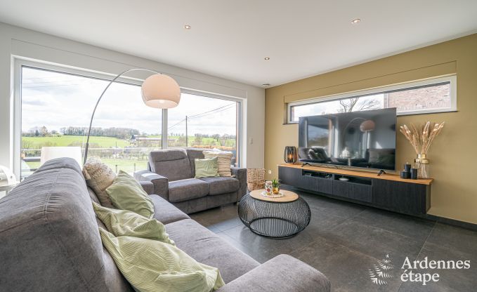 Luxusferienhaus in Plombires: Villa fr 6 Personen mit Jacuzzi, 3 Schlafzimmern und privatem Garten