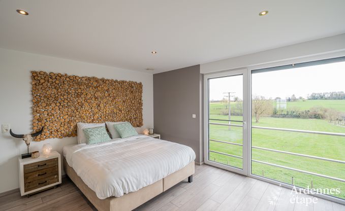 Luxusferienhaus in Plombires: Villa fr 6 Personen mit Jacuzzi, 3 Schlafzimmern und privatem Garten