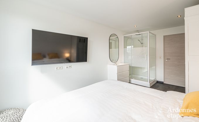 Luxusferienhaus in Plombires: Villa fr 6 Personen mit Jacuzzi, 3 Schlafzimmern und privatem Garten