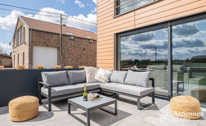 Luxusferienhaus in Plombires: Villa fr 6 Personen mit Jacuzzi, 3 Schlafzimmern und privatem Garten