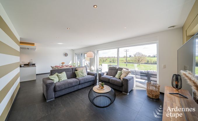 Luxusferienhaus in Plombires: Villa fr 6 Personen mit Jacuzzi, 3 Schlafzimmern und privatem Garten