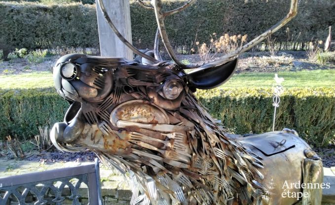 Gemtliches Chalet in Porcheresse mit beheiztem Pool und Platz fr 4 Personen in den Ardennen