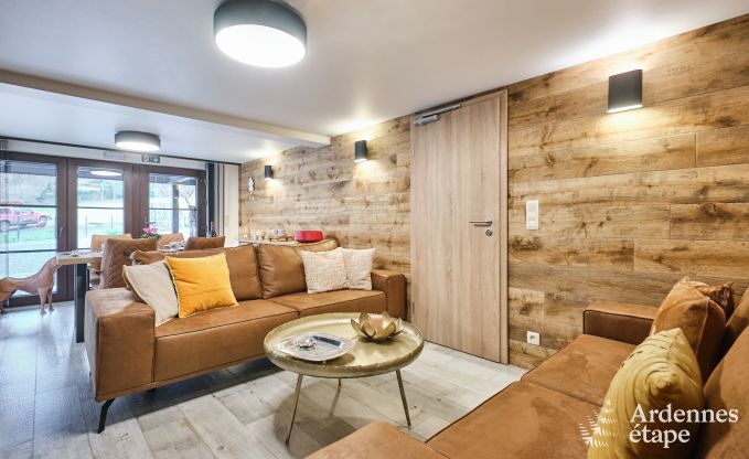 Gemtliches Chalet in Porcheresse mit beheiztem Pool und Platz fr 4 Personen in den Ardennen