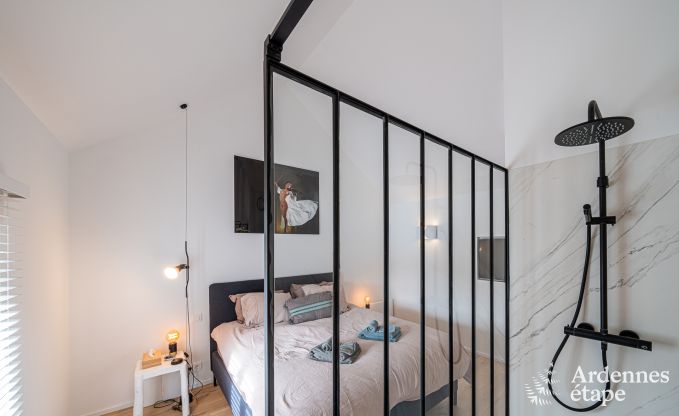 Au�ergew�hnlich charmant Ferienhaus in Profondeville f�r 4 Personen mit Jacuzzi, Infrarotkabine und Ponton auf der Maas