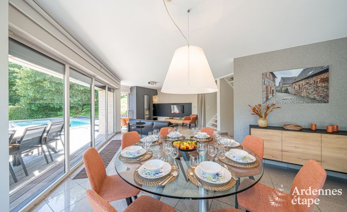 Ferienhaus Profondeville 8/9 Pers. Ardennen Schwimmbad