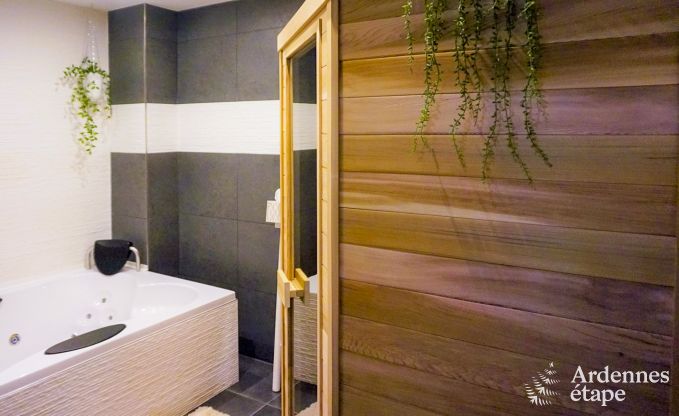 Sehr angenehm Cottage mit Sauna und Jacuzzi Profondeville 5 Pers. Ardennen Wellness