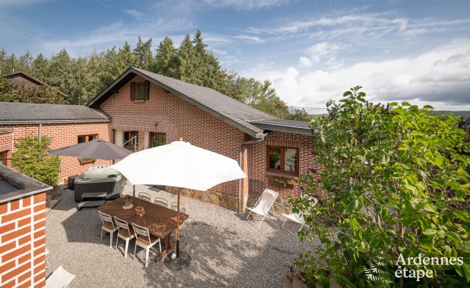 Ferienhaus f�r 6 mit Whirlpool, Sauna und Garten in Profondeville, Ardennen