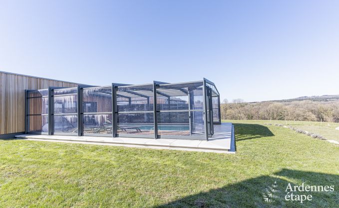 Ferienhaus Raeren 16 Pers. Ardennen Schwimmbad Wellness
