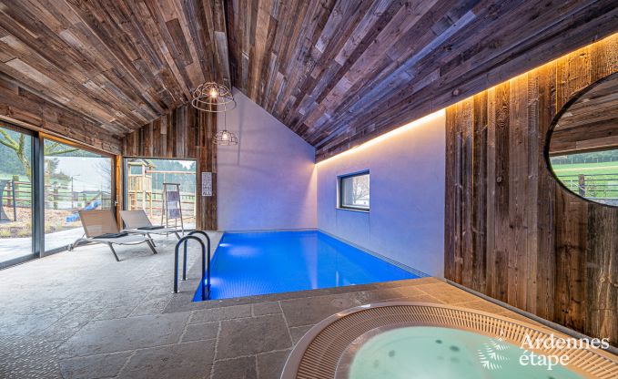 Luxusvilla Recht 8 Pers. Ardennen Schwimmbad Wellness