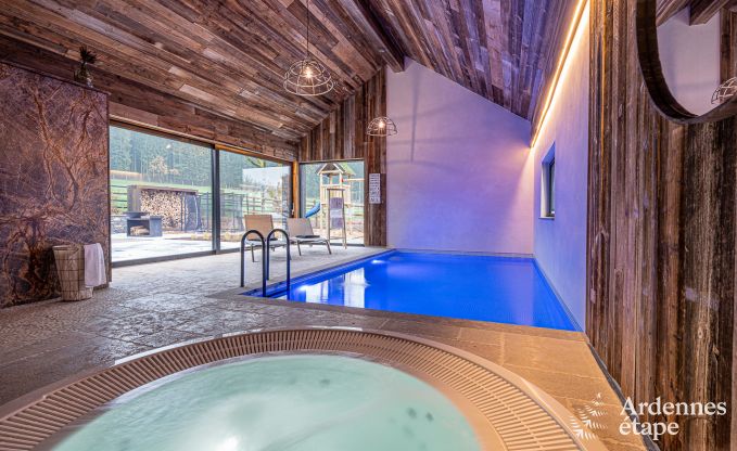 Luxusvilla Recht 8 Pers. Ardennen Schwimmbad Wellness