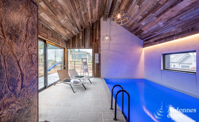 Luxusvilla Recht 8 Pers. Ardennen Schwimmbad Wellness