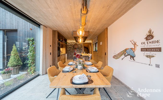 Luxusvilla Recht 8 Pers. Ardennen Schwimmbad Wellness