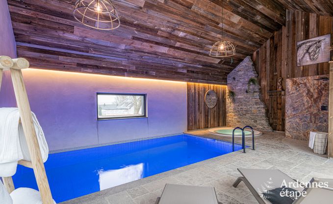 Luxusvilla Recht 8 Pers. Ardennen Schwimmbad Wellness
